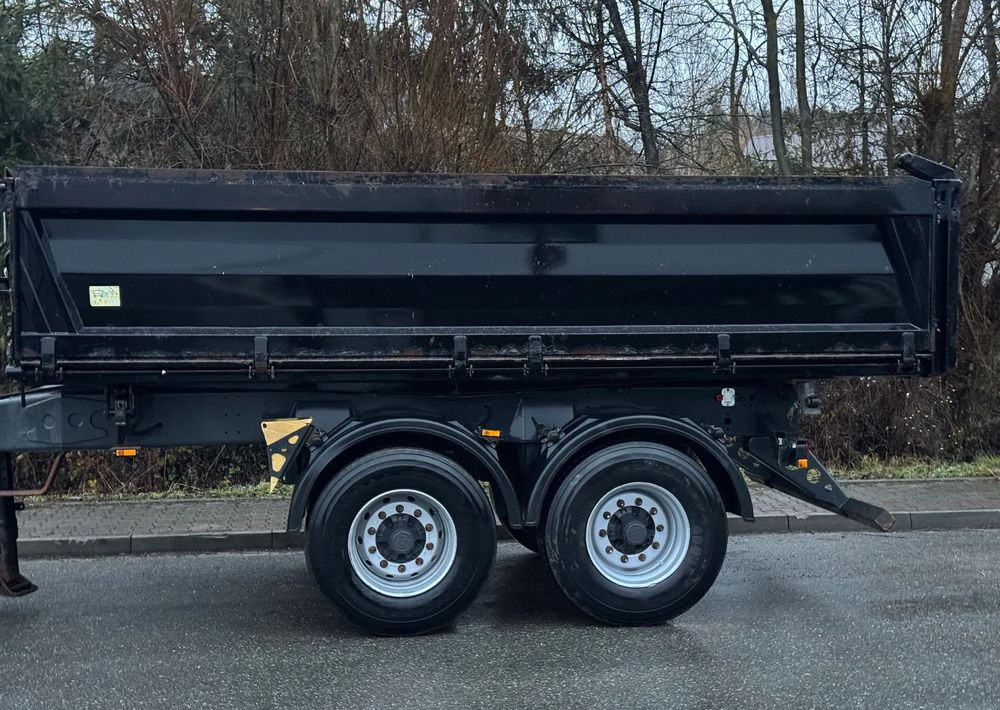 Tipper trailer Meiller * Przyczepa Tandem * Meiller Mzda * Kiper Wywrotka x3 * Stan Idealny: picture 15
