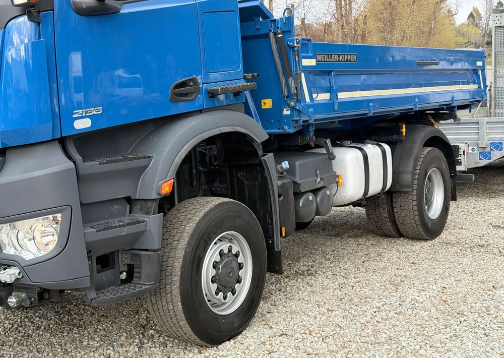 Tipper Mercedes-Benz * Arocs * 4X4 * JAK NOWY * Wywrotka Kiper Meiller+ Przyczepa * Zestaw  Sprowadzony * 80.700 km Oryginalnie * Mercedes: picture 6