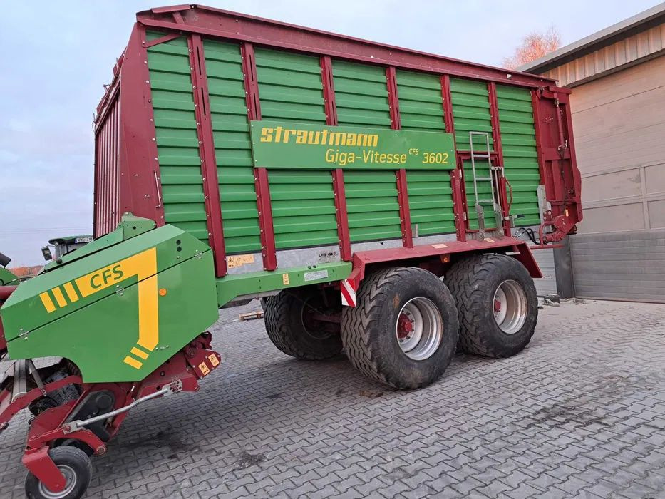Przyczepa samozbierająca Strautmann 3602 Giga Vitesse 2019 rok - Self-loading wagon: picture 3 Przyczepa samozbierająca Strautmann 3602 Giga Vitesse 2019 rok - Self-loading wagon: picture 3