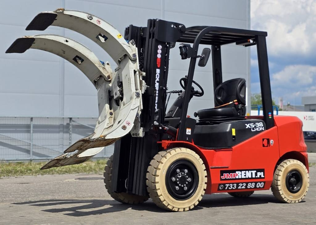 EP EFL382 X5 LI-ON + PAPER ROLL CLAMP - Electric forklift: picture 1 EP EFL382 X5 LI-ON + PAPER ROLL CLAMP - Electric forklift: picture 1