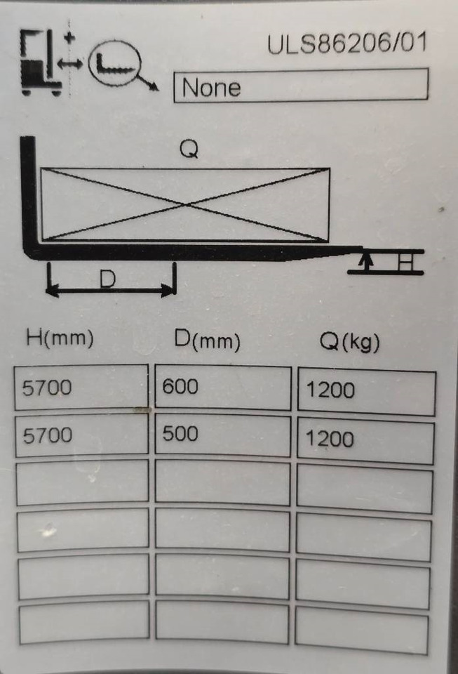 New Reach truck UniCarriers ULS 120 DTFVXC 570: picture 14 New Reach truck UniCarriers ULS 120 DTFVXC 570: picture 14