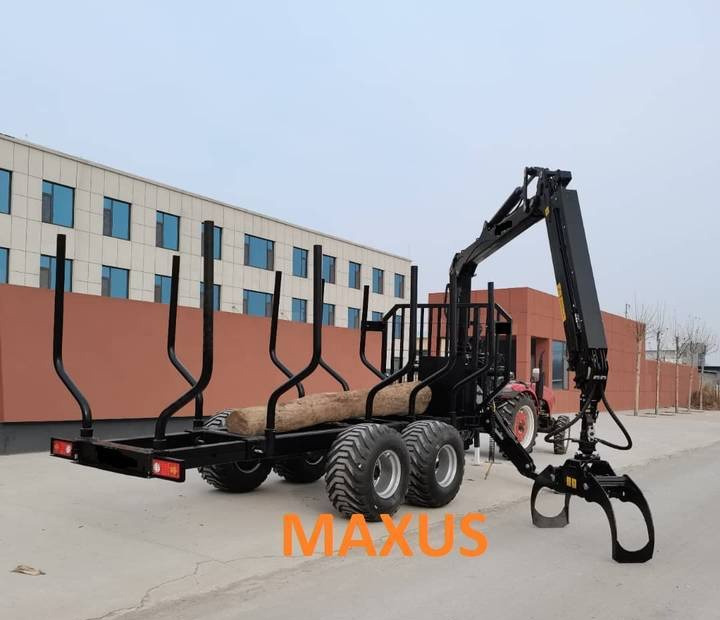 Лісовий причіп MAXUS 1400 + Кран 780 - Forestry trailer: picture 5 Лісовий причіп MAXUS 1400 + Кран 780 - Forestry trailer: picture 5