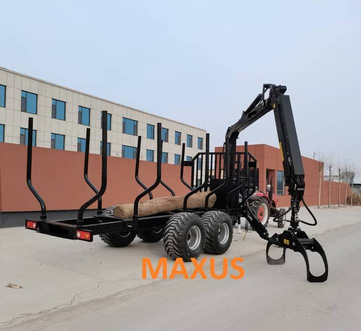 NEW 10 TON Trailer with 2 TON Crane MAXUS Warranty up to 10 YEARS НОВИЙ причіп 10 ТОН Кран 2 ТОНИ MAXUS Гарантія до 10 РОКІВ NOWA przyczepa 10 TON Żuraw 2 TONY MAXUS Gwarancja do 10 LAT - Forestry trailer: picture 2 NEW 10 TON Trailer with 2 TON Crane MAXUS Warranty up to 10 YEARS НОВИЙ причіп 10 ТОН Кран 2 ТОНИ MAXUS Гарантія до 10 РОКІВ NOWA przyczepa 10 TON Żuraw 2 TONY MAXUS Gwarancja do 10 LAT - Forestry trailer: picture 2
