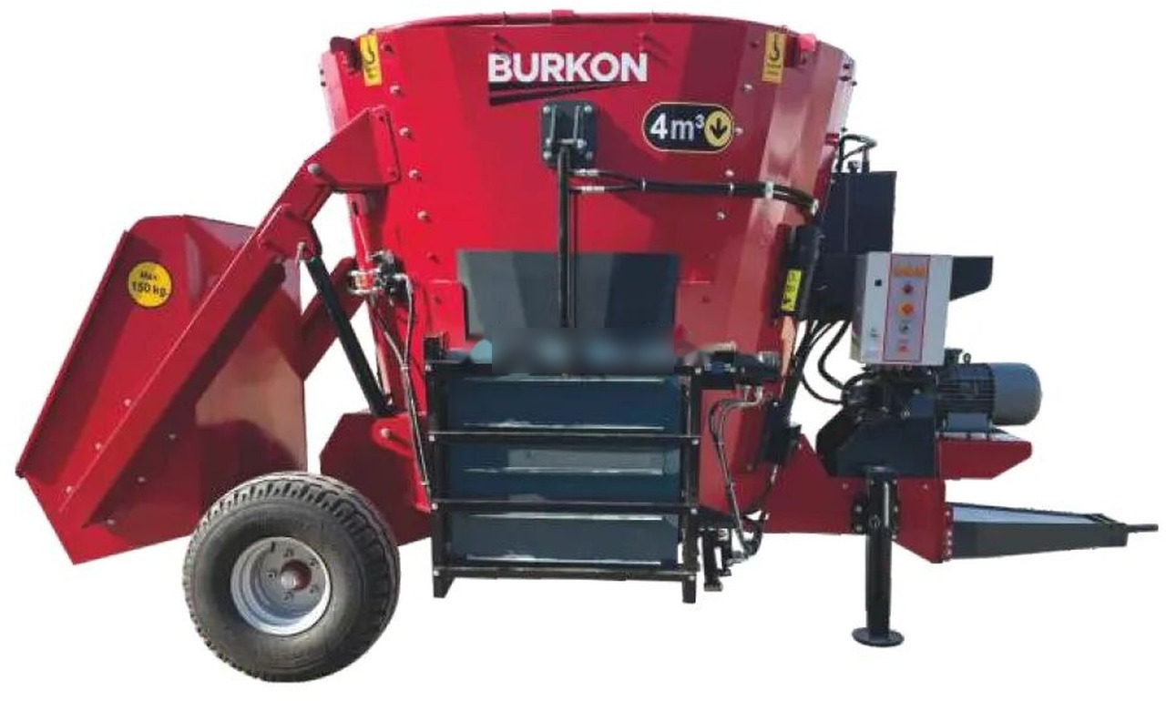 Burkon 4m3 Çekilir (380V) Dikey Yem Karma Makinesi ( BK-F400 ) - Forage mixer wagon: picture 1 Burkon 4m3 Çekilir (380V) Dikey Yem Karma Makinesi ( BK-F400 ) - Forage mixer wagon: picture 1