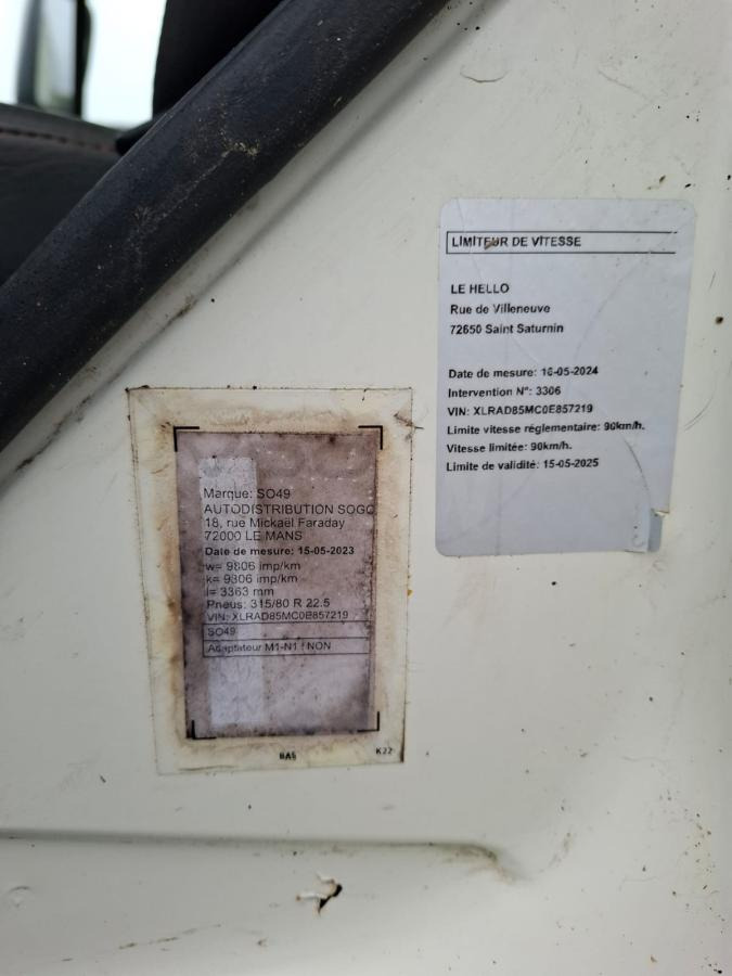 Tank truck for transportation of food DAF 85 .410: picture 14
