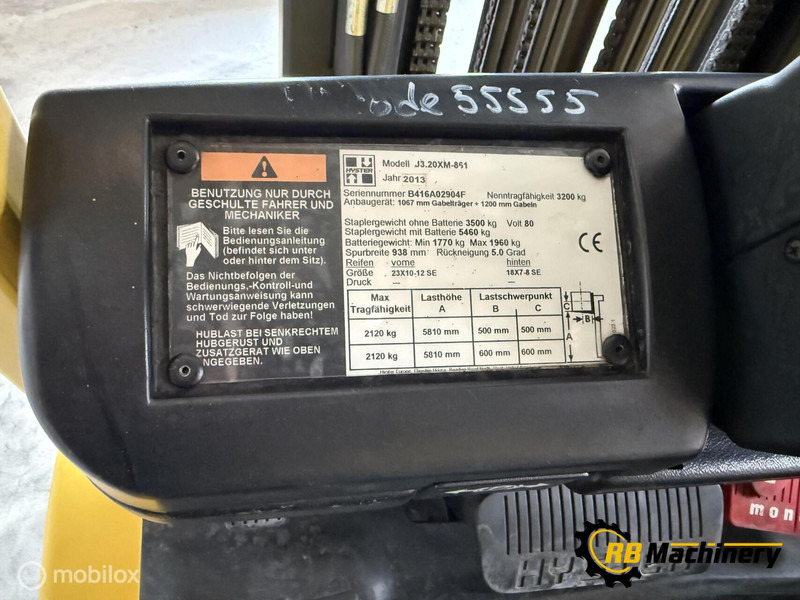 Forklift Hyster J3.20XM-861: picture 16