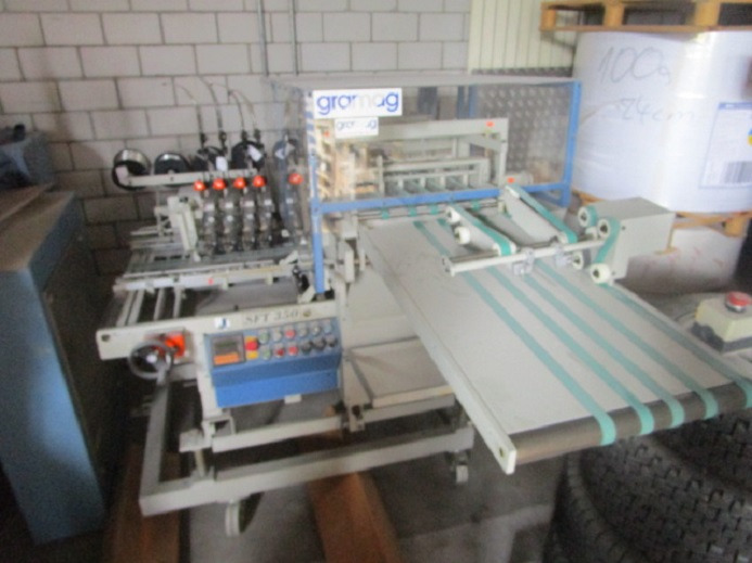 HEFT- UND FALZEINHEIT MIT FRONTSCHNITT MKW SFT 350 - Printing machinery: picture 1 HEFT- UND FALZEINHEIT MIT FRONTSCHNITT MKW SFT 350 - Printing machinery: picture 1