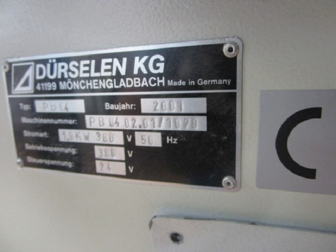 Printing machinery VIERSPINDEL BOHRMASCHINE DÜRSELEN PB 04: picture 6