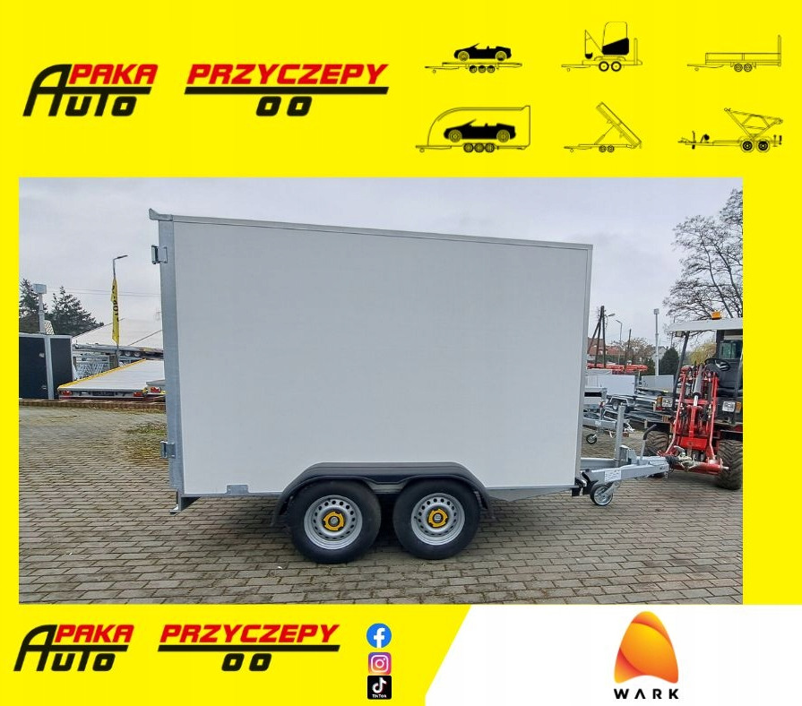 PRZYCZEPA KONTENER CARGO 4 BOX 3x1,5 DMC 2700 / CARGO CONTAINER TRAILER 4 BOX 3x1.5 DMC 2700 - Closed box trailer: picture 1 PRZYCZEPA KONTENER CARGO 4 BOX 3x1,5 DMC 2700 / CARGO CONTAINER TRAILER 4 BOX 3x1.5 DMC 2700 - Closed box trailer: picture 1