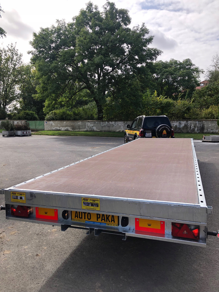New Dropside/ Flatbed trailer PRZYCZEPA OBROTNICA PLATFORMA 8m 3500 KG / TURNTABLE PLATFORM TRAILER 8m 3500 KG: picture 15