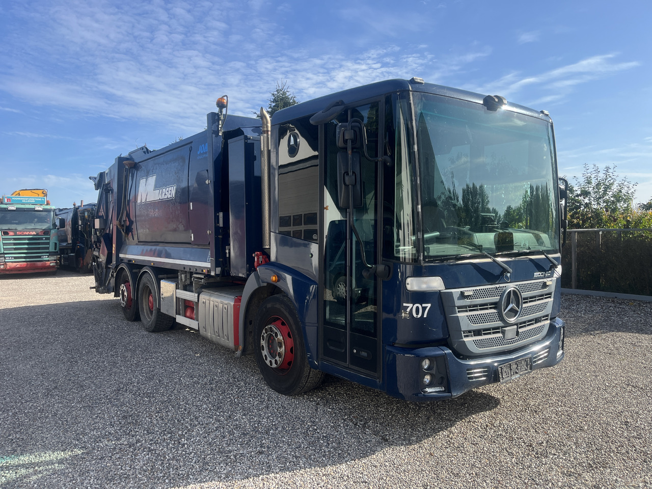 MERCEDES-BENZ 2630 2 camber - Garbage truck: picture 3 MERCEDES-BENZ 2630 2 camber - Garbage truck: picture 3