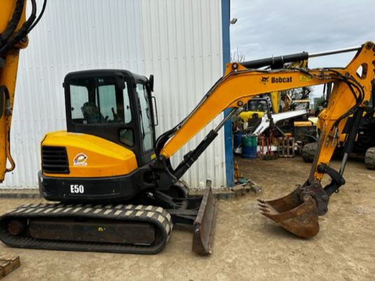 Bobcat E50 - Mini excavator: picture 3 Bobcat E50 - Mini excavator: picture 3