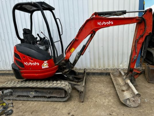 Kubota U25-3 EU Canopy - Mini excavator: picture 3 Kubota U25-3 EU Canopy - Mini excavator: picture 3