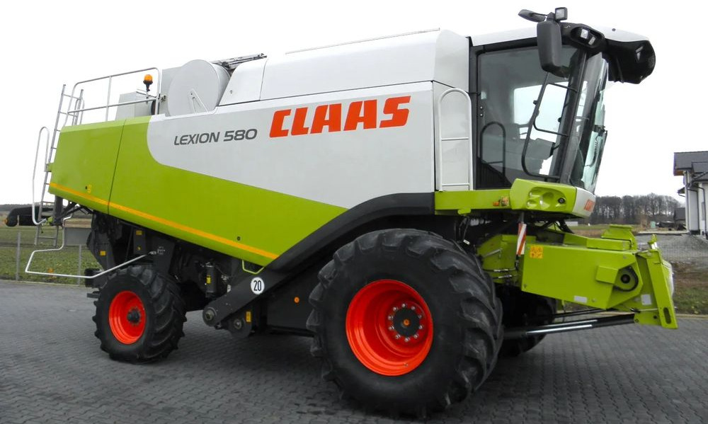 Claas Lexion 580 heder V900, Najbogatsza Wersja, Nie Malowany, Stan Bardzo Dobry - Combine harvester: picture 5 Claas Lexion 580 heder V900, Najbogatsza Wersja, Nie Malowany, Stan Bardzo Dobry - Combine harvester: picture 5