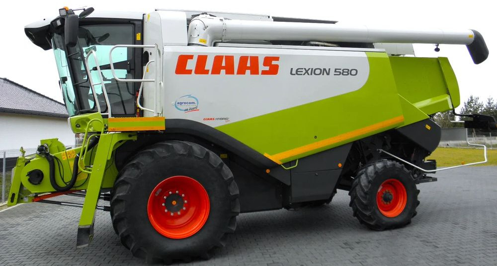 Claas Lexion 580 heder V900, Najbogatsza Wersja, Nie Malowany, Stan Bardzo Dobry - Combine harvester: picture 4 Claas Lexion 580 heder V900, Najbogatsza Wersja, Nie Malowany, Stan Bardzo Dobry - Combine harvester: picture 4