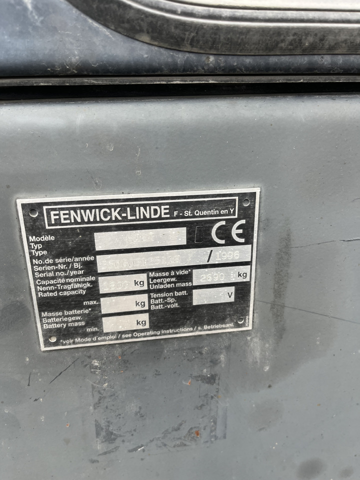 FENWICK H18 1t8 - LPG forklift: picture 3 FENWICK H18 1t8 - LPG forklift: picture 3