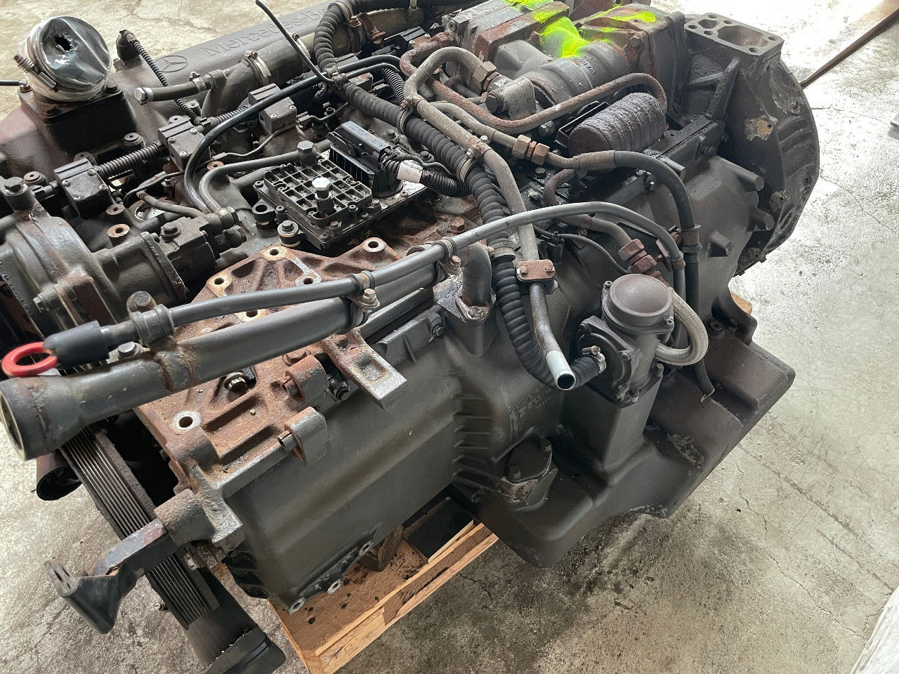 Mercedes-Benz Mercedes Motor OM 457 HLA Citaro OM457HLA 457942 Setra - Engine for Bus: picture 3 Mercedes-Benz Mercedes Motor OM 457 HLA Citaro OM457HLA 457942 Setra - Engine for Bus: picture 3