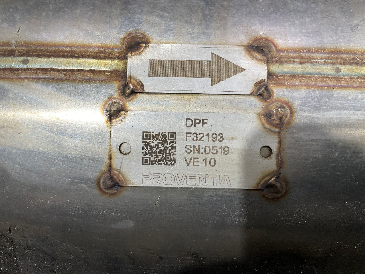 Mercedes-Benz Partikelfilter Mercedes Citaro Proventia Euro 6 SCR F50912 F50805 NoxBuster City E5/2 17299 - Muffler/ Exhaust system for Bus: picture 4 Mercedes-Benz Partikelfilter Mercedes Citaro Proventia Euro 6 SCR F50912 F50805 NoxBuster City E5/2 17299 - Muffler/ Exhaust system for Bus: picture 4