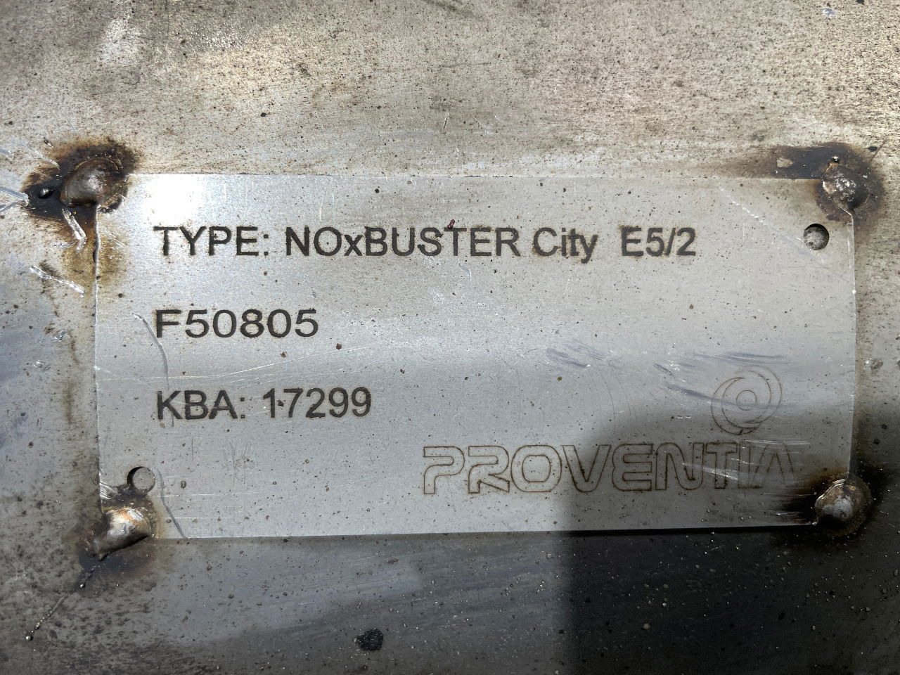 Mercedes-Benz Partikelfilter Mercedes Citaro Proventia Euro 6 SCR F50912 F50805 NoxBuster City E5/2 17299 - Muffler/ Exhaust system for Bus: picture 2 Mercedes-Benz Partikelfilter Mercedes Citaro Proventia Euro 6 SCR F50912 F50805 NoxBuster City E5/2 17299 - Muffler/ Exhaust system for Bus: picture 2