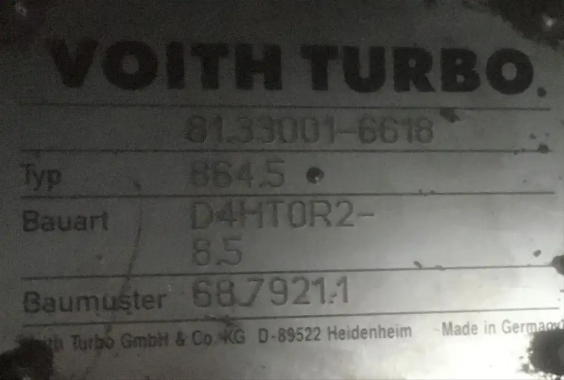Voith Voith 864.5 D4HT0R2 -8.5E MAN Lions City A20 Getriebe 68.7921.1 Diwa 5 81. - Gearbox and parts for Bus: picture 2 Voith Voith 864.5 D4HT0R2 -8.5E MAN Lions City A20 Getriebe 68.7921.1 Diwa 5 81. - Gearbox and parts for Bus: picture 2