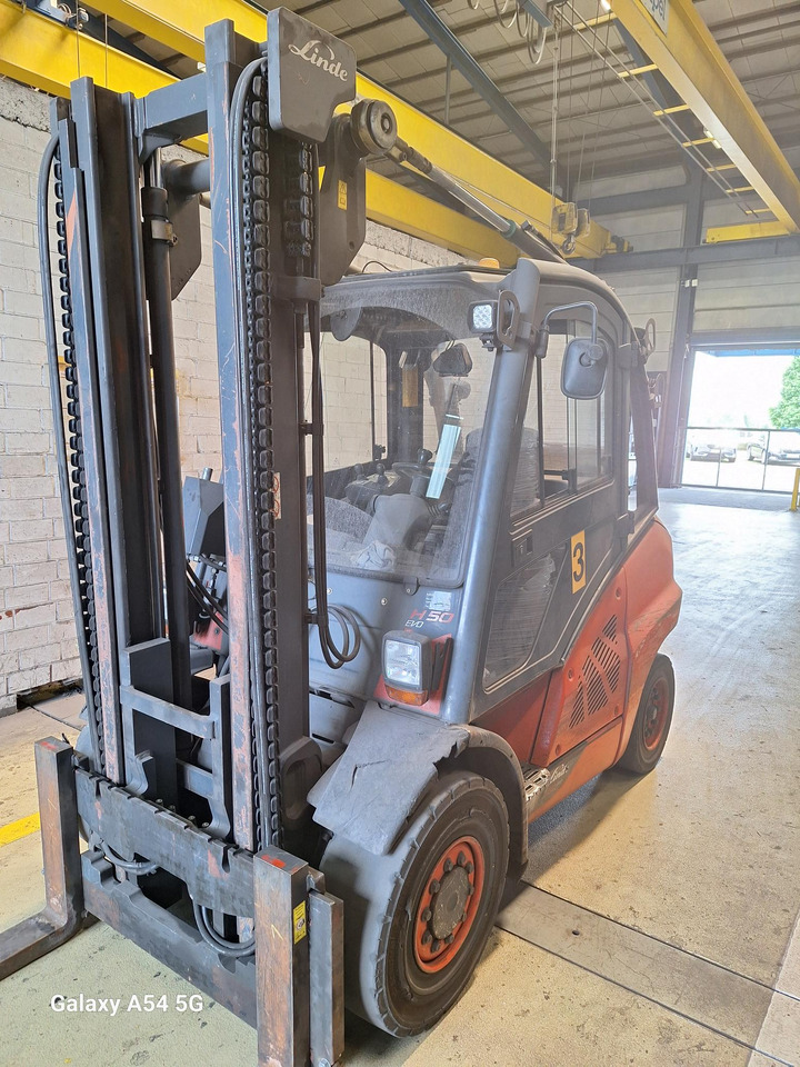 LINDE H 50 D-02 600 - Diesel forklift: picture 1 LINDE H 50 D-02 600 - Diesel forklift: picture 1