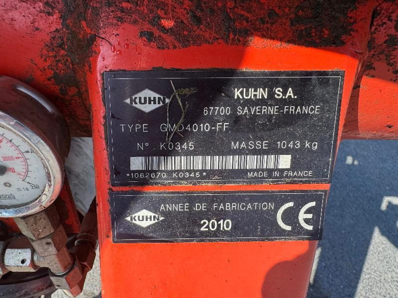 Mower KUHN GMD4010: picture 6