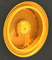 OTR Rim 17,00-35/3,5” 5-P for CAT Rigid Dump Truck (For tyres 24.00R35)  - Rim for Rigid dumper/ Rock truck: picture 1 OTR Rim 17,00-35/3,5” 5-P for CAT Rigid Dump Truck (For tyres 24.00R35)  - Rim for Rigid dumper/ Rock truck: picture 1