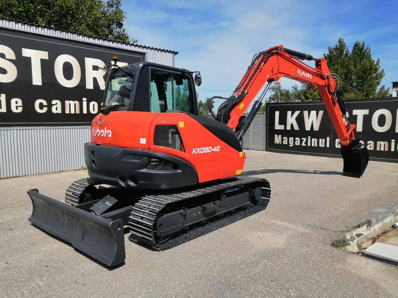 Kubota KX080-4A2 Excavator, TOP !!! - Mini excavator: picture 4 Kubota KX080-4A2 Excavator, TOP !!! - Mini excavator: picture 4