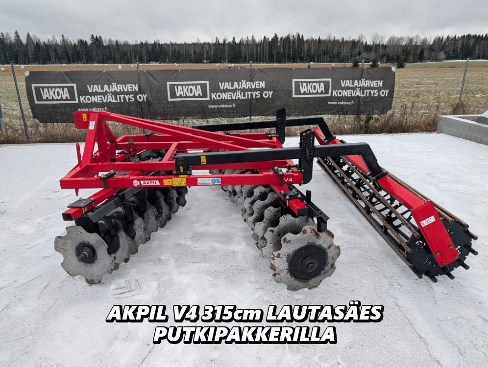 AKPIL V4 315cm lautasäes - Disc harrow: picture 1 AKPIL V4 315cm lautasäes - Disc harrow: picture 1