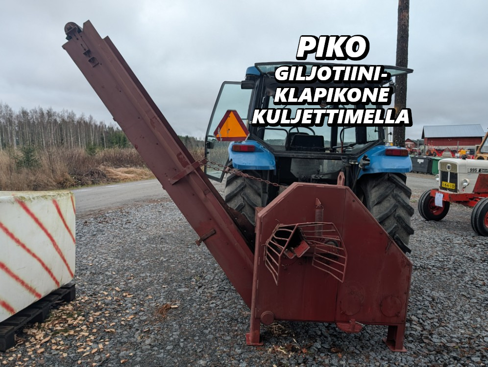 Piko Giljotiiniklapikone - Log splitter: picture 1 Piko Giljotiiniklapikone - Log splitter: picture 1