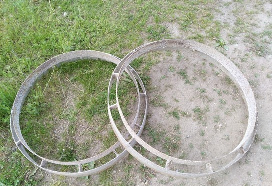 Supistajavälivanteet 34/38 - Rim for Farm tractor: picture 1 Supistajavälivanteet 34/38 - Rim for Farm tractor: picture 1