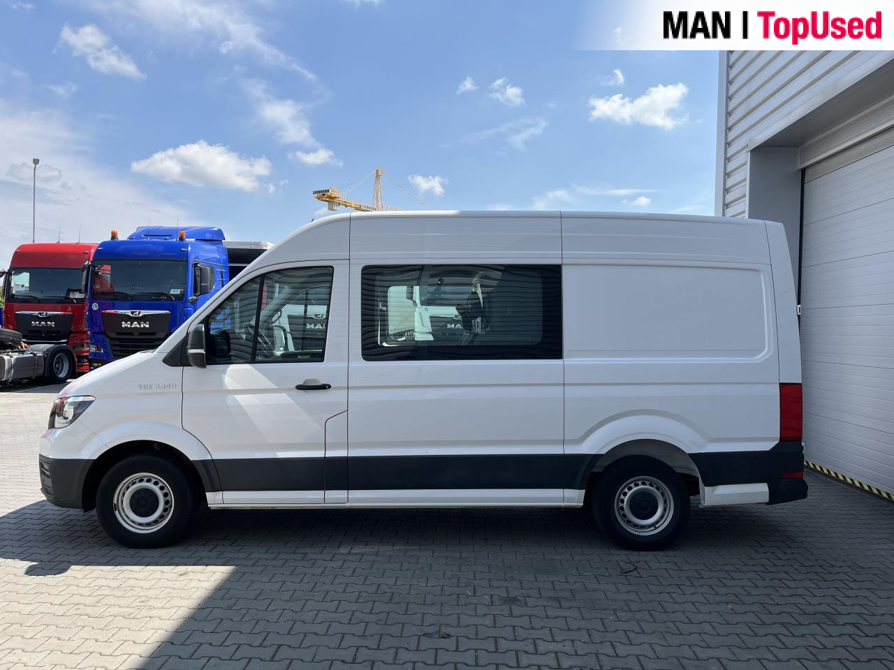 Panel van MAN TGE 3.140 4X2F SB kombi: picture 13