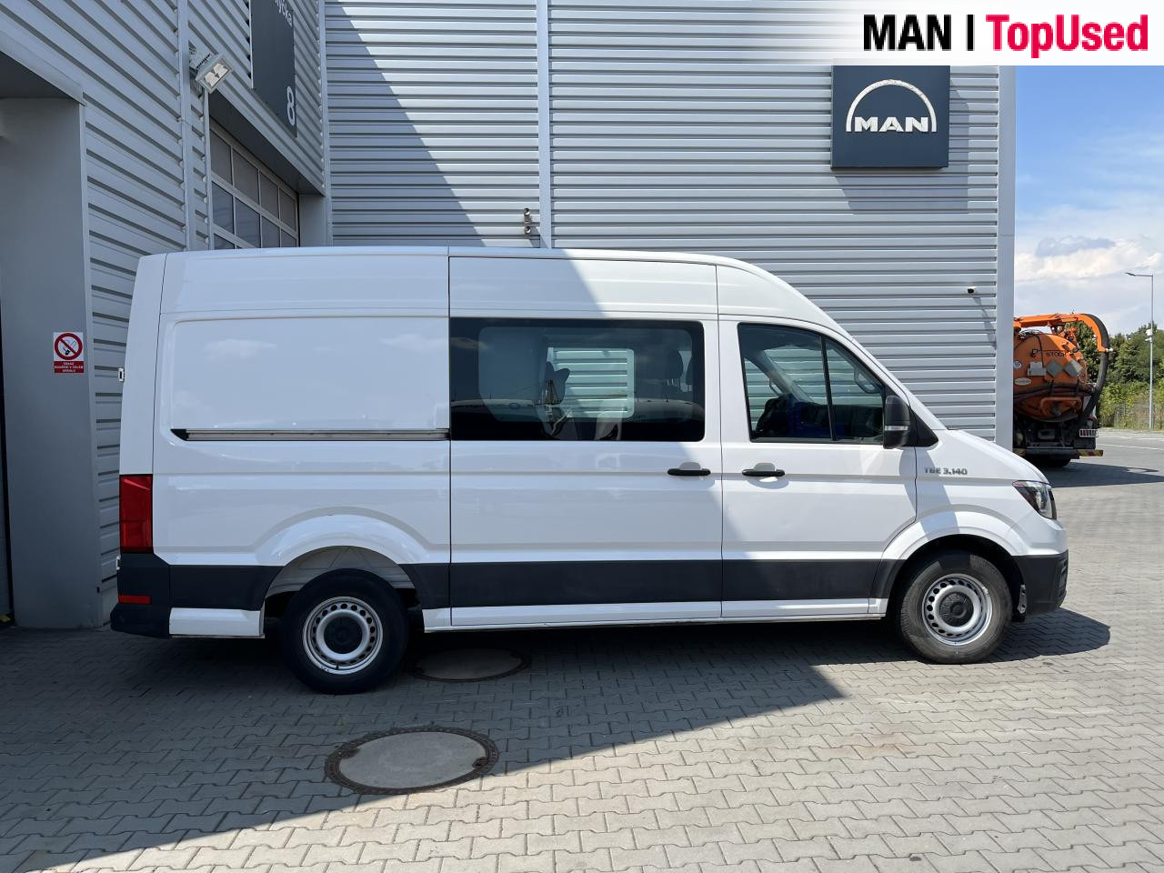 Panel van MAN TGE 3.140 4X2F SB kombi: picture 10