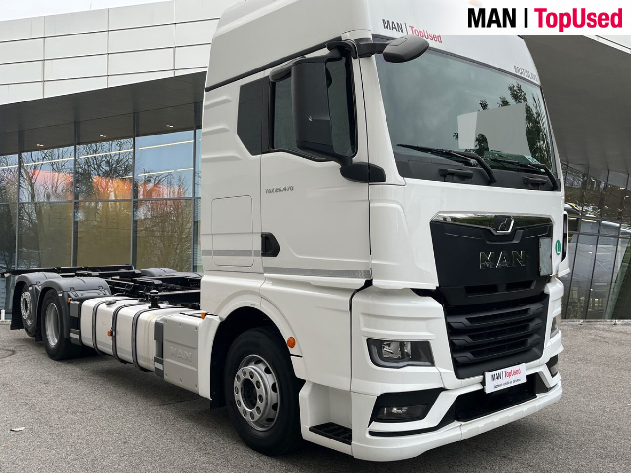 Container transporter/ Swap body truck MAN TGX 26.470 6x2-2 LL CH Retarder Klima AHK ZV: picture 11