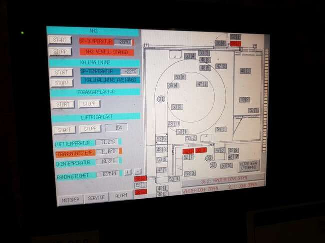 Food processing equipment Frigoscandia spiralfreezer GCM92-08-23-18 WW DE CR: picture 14 Food processing equipment Frigoscandia spiralfreezer GCM92-08-23-18 WW DE CR: picture 14