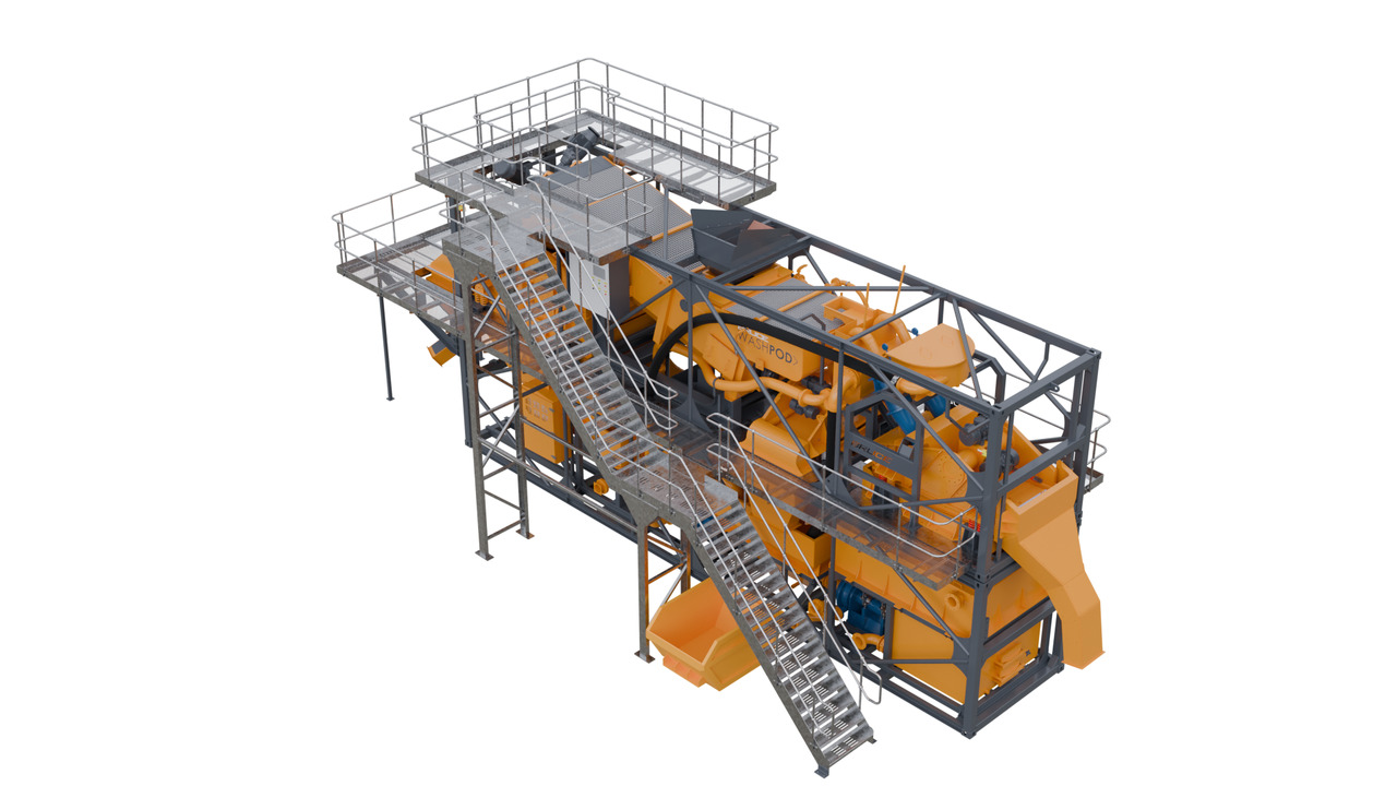 Bruce Complete Modular Twin Platform Washplant - Construction machinery: picture 2 Bruce Complete Modular Twin Platform Washplant - Construction machinery: picture 2