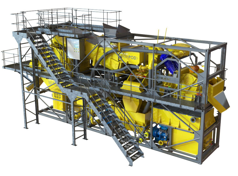 Bruce Complete Modular Twin Platform Washplant - Construction machinery: picture 5 Bruce Complete Modular Twin Platform Washplant - Construction machinery: picture 5