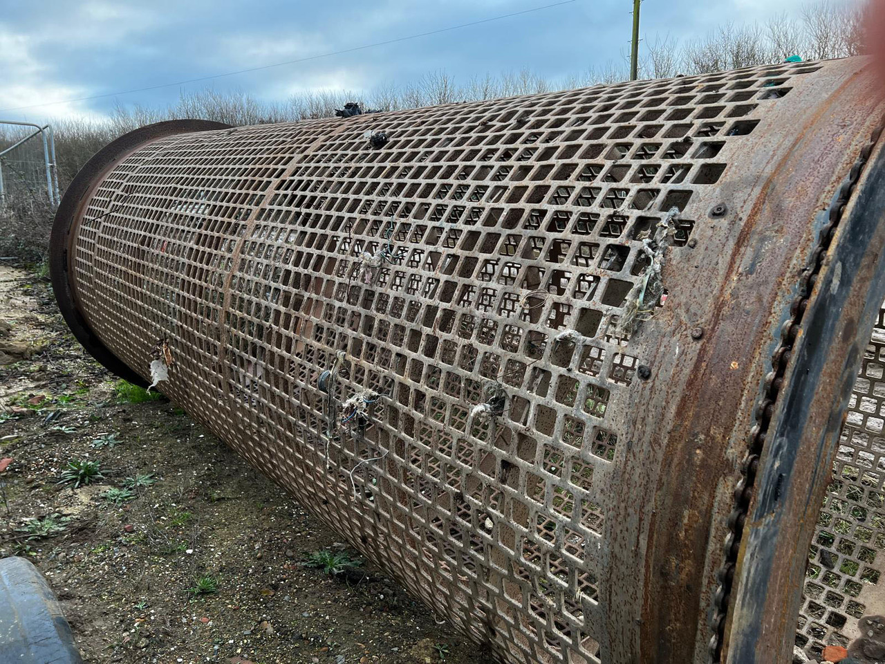 DOPPSTADT 518 DRUM 40mm Punch Plate - Construction machinery: picture 4 DOPPSTADT 518 DRUM 40mm Punch Plate - Construction machinery: picture 4