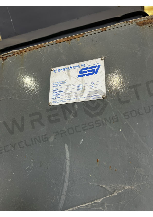 SSI - Industrial waste shredder: picture 3 SSI - Industrial waste shredder: picture 3