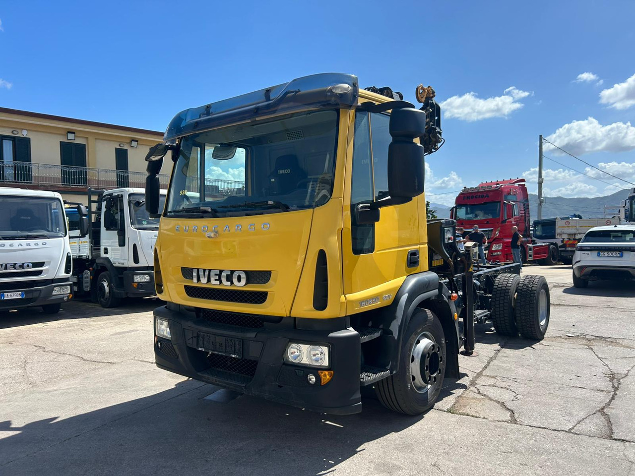 Crane truck IVECO EUROCARGO 160E30: picture 7