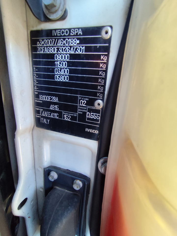 Cab chassis truck IVECO EUROCARGO 80-210: picture 6