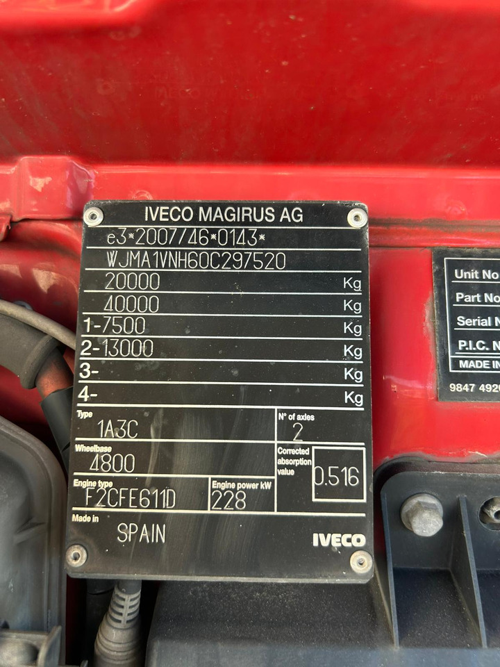 IVECO STRALIS 190S31 - Cab chassis truck: picture 2 IVECO STRALIS 190S31 - Cab chassis truck: picture 2