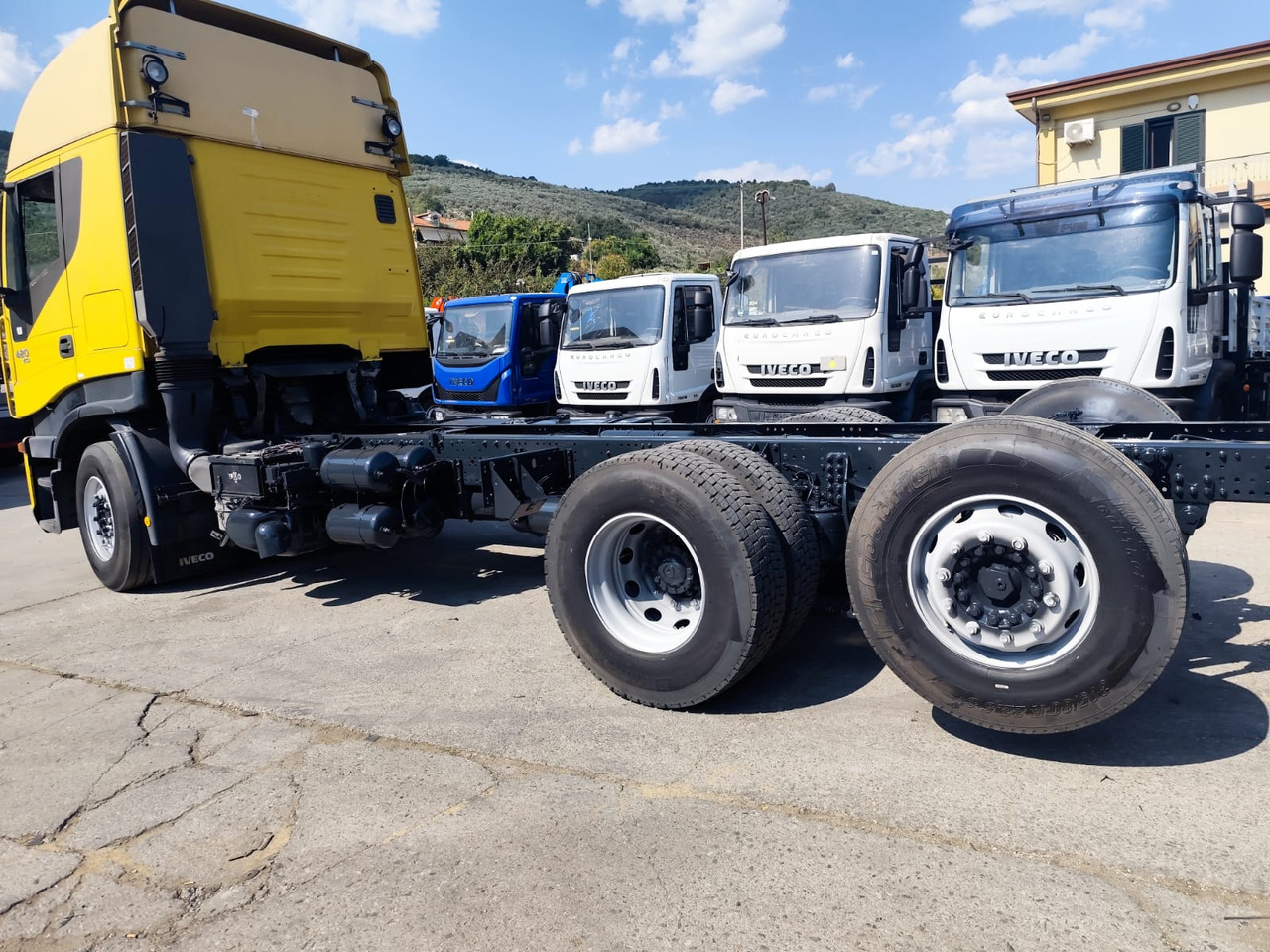 Dropside/ Flatbed truck IVECO STRALIS CUBE AD260S42: picture 10