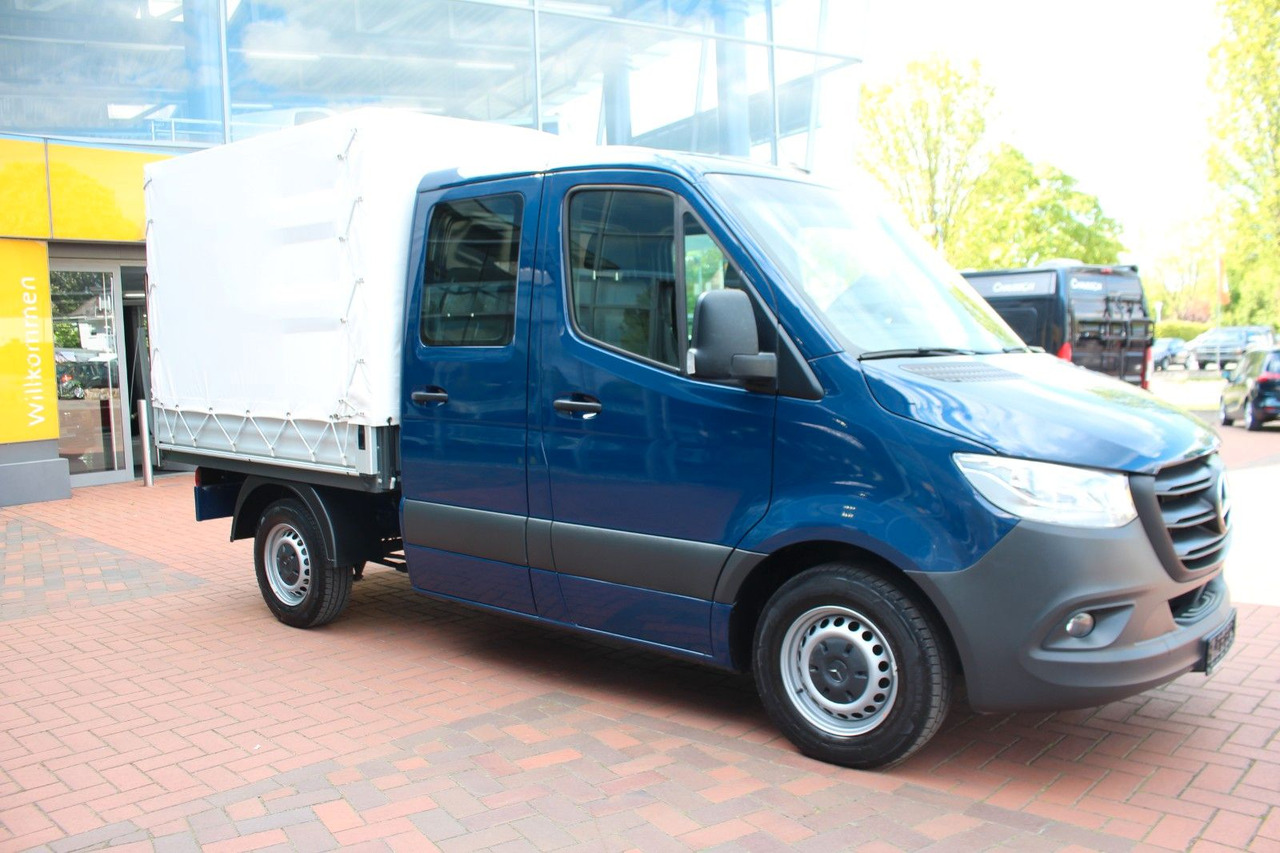 Mercedes-Benz Sprinter III Pritsche DoKa SHZ Freisprech DAB - Curtain side van, Combi van: picture 1 Mercedes-Benz Sprinter III Pritsche DoKa SHZ Freisprech DAB - Curtain side van, Combi van: picture 1