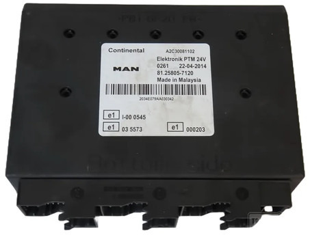 MAN PTM Module 81.25805-7120 - ECU for Truck: picture 1 MAN PTM Module 81.25805-7120 - ECU for Truck: picture 1
