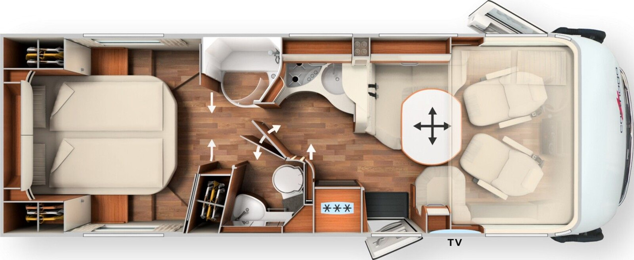 Carthago chic c-line I 5.0 QB L Listenpreis: 181.458,- - Integrated motorhome: picture 2 Carthago chic c-line I 5.0 QB L Listenpreis: 181.458,- - Integrated motorhome: picture 2