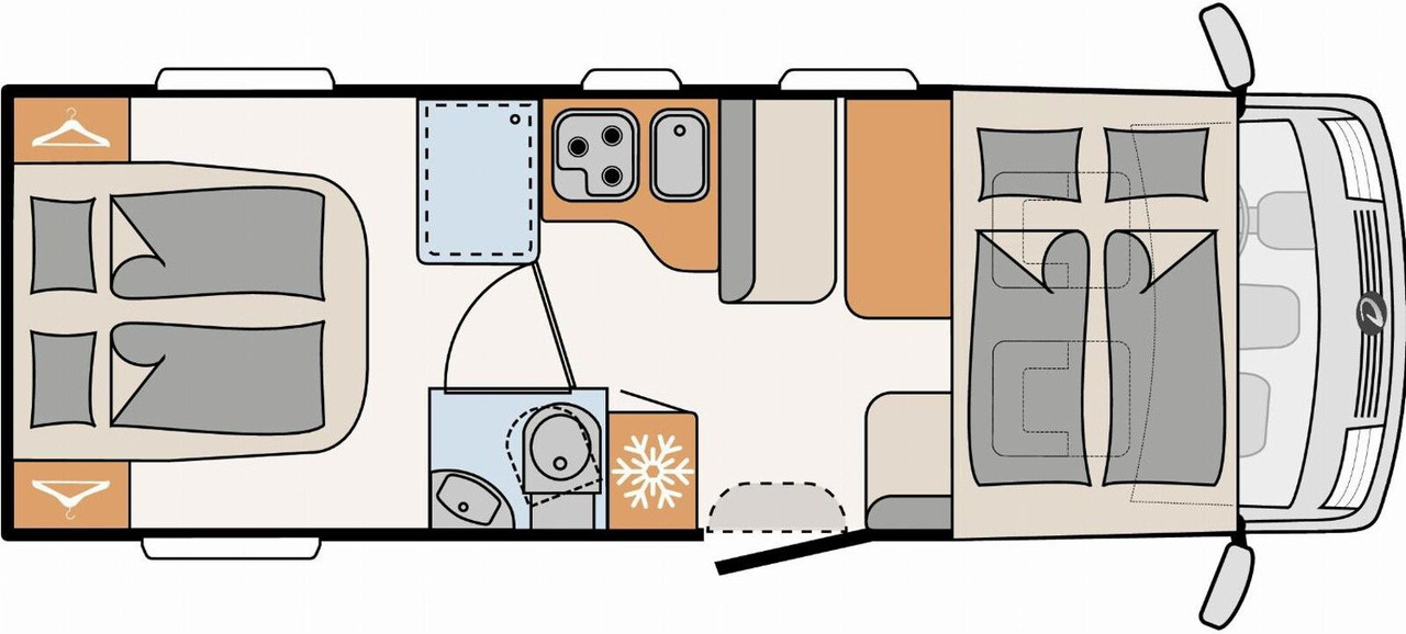Dethleffs Trend I 7057 - Integrated motorhome: picture 2 Dethleffs Trend I 7057 - Integrated motorhome: picture 2