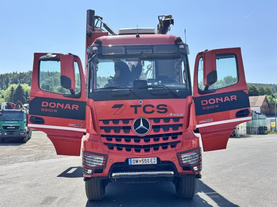 Mercedes-Benz ACTROS 6x4 DONAR 5810K ? Hack-LKW / Mobilhacker | TCS Umwelttechnik - Truck, Wood chipper: picture 4 Mercedes-Benz ACTROS 6x4 DONAR 5810K ? Hack-LKW / Mobilhacker | TCS Umwelttechnik - Truck, Wood chipper: picture 4