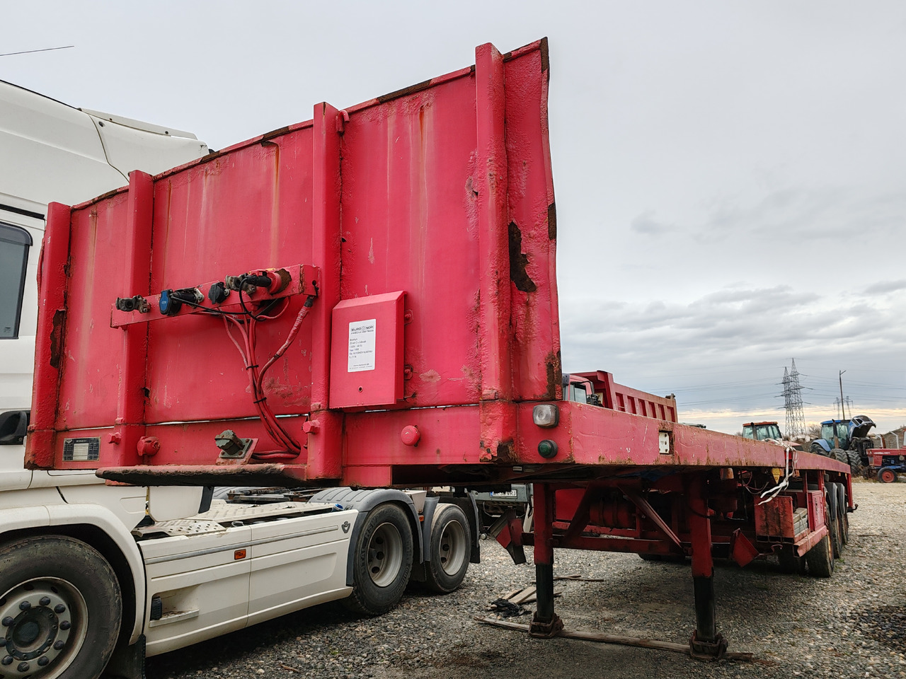 Broshuis 3AOU-EU - Dropside/ Flatbed semi-trailer: picture 4 Broshuis 3AOU-EU - Dropside/ Flatbed semi-trailer: picture 4