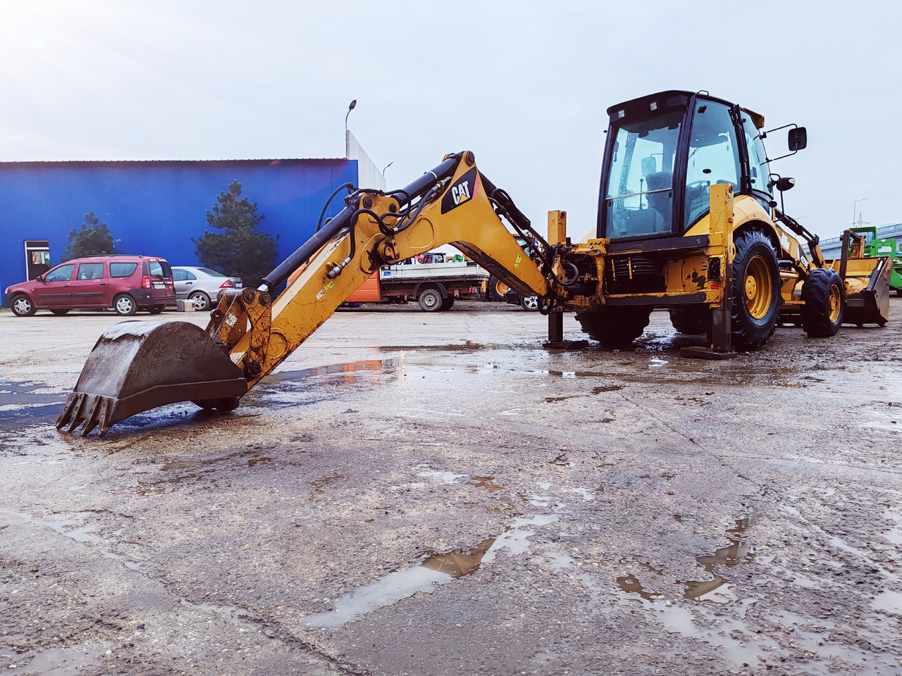 Backhoe loader CATERPILLAR 428E: picture 9
